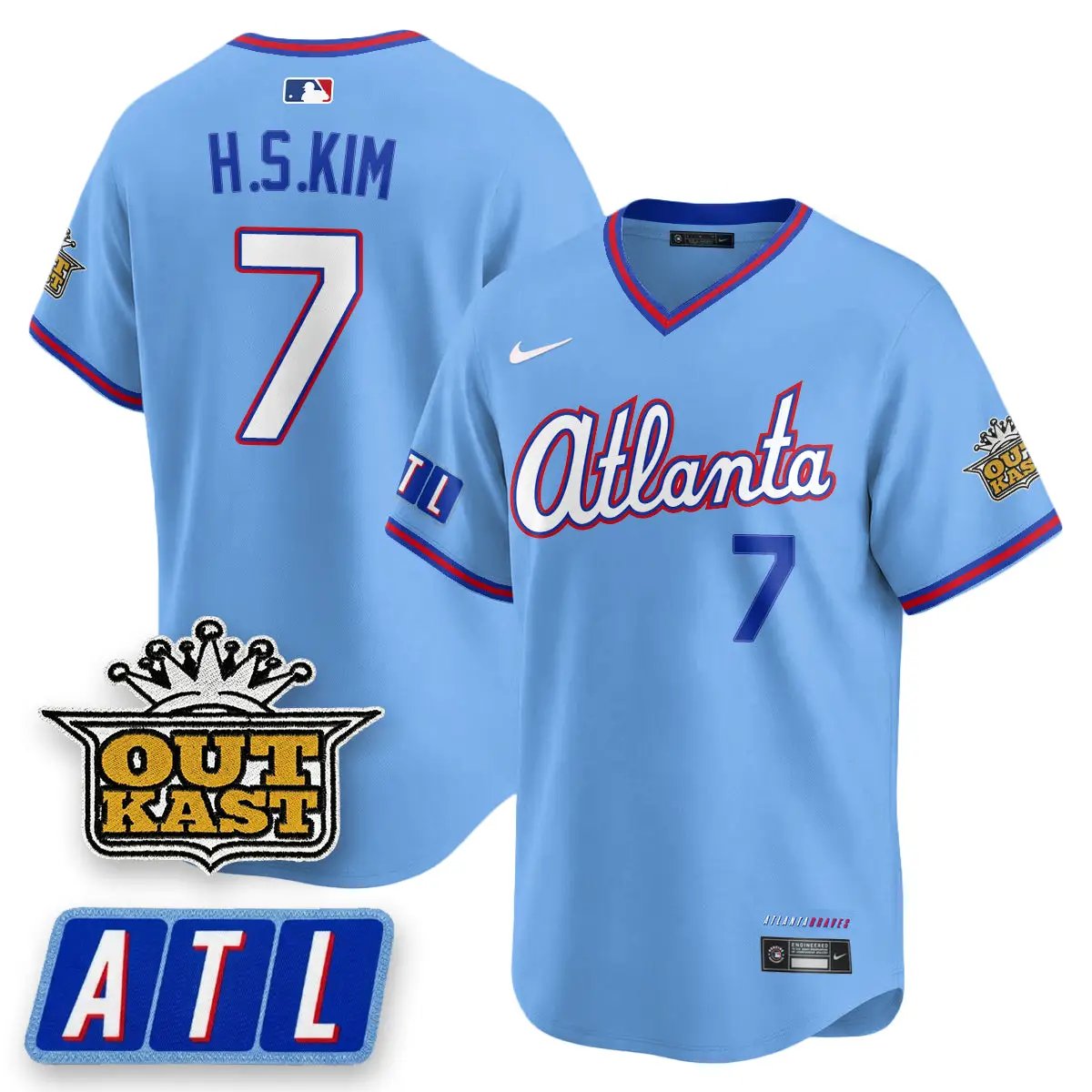 ATL 2026 City Connect x Outkast Patch Vapor Limited Jersey - All Stitched by Atlanta Braves