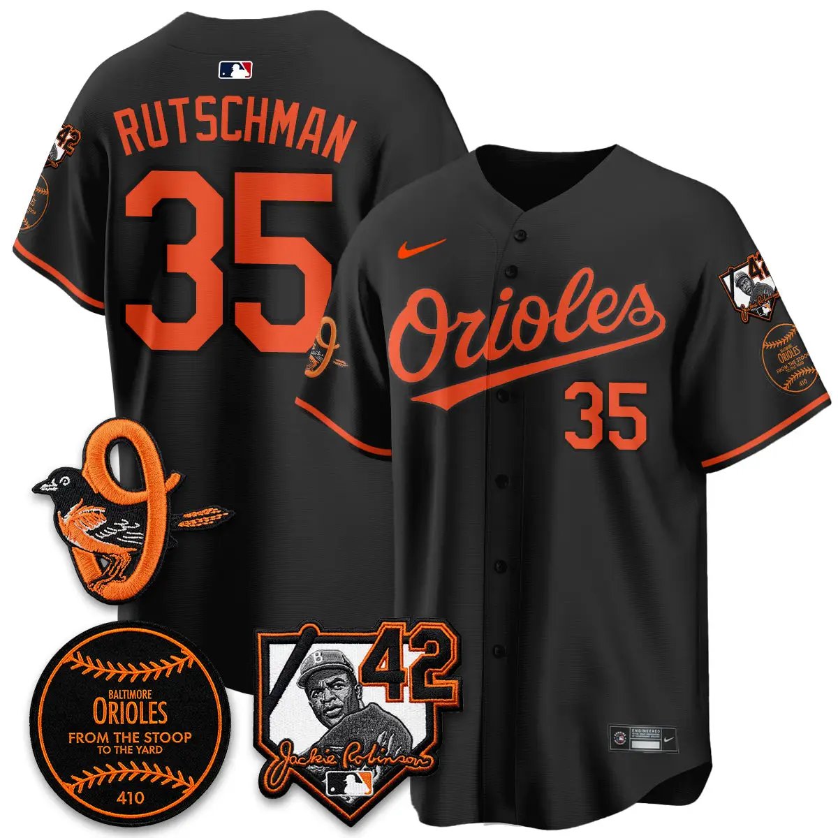 Baltimore Orioles 2026 Jackie Robinson Day Vapor Limited Jersey - All Stitched by Baltimore Orioles