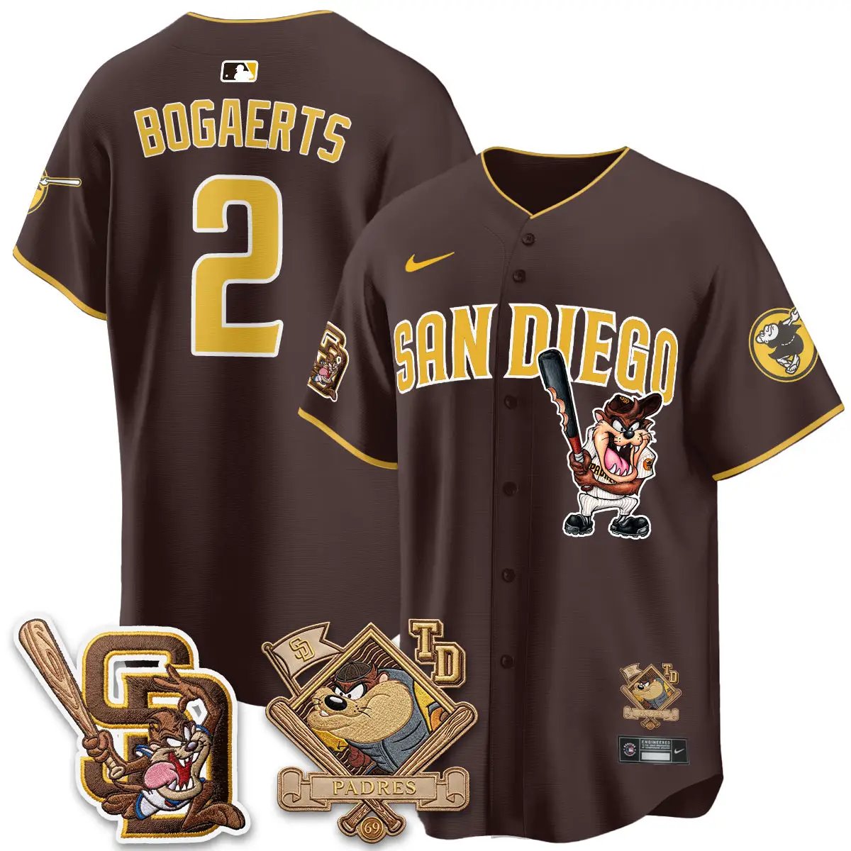 SD x Cat 2026 Vapor Limited Jersey - Stitched by San Diego Padres