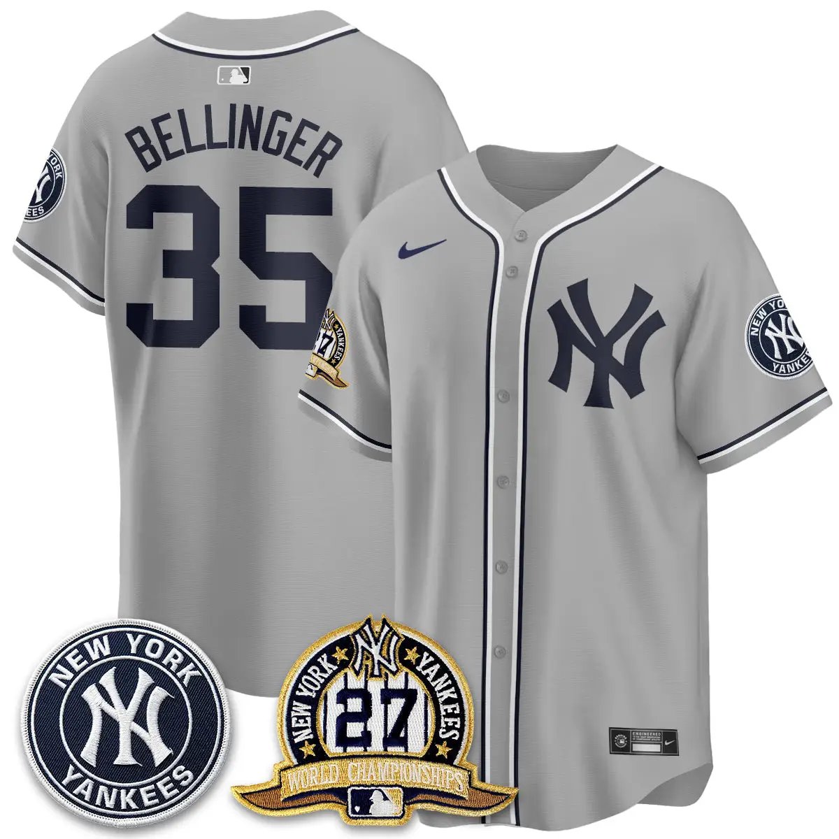 New York Yankees 2026 Black Out Style Vapor Limited Jersey - All Stitched by New York Yankees