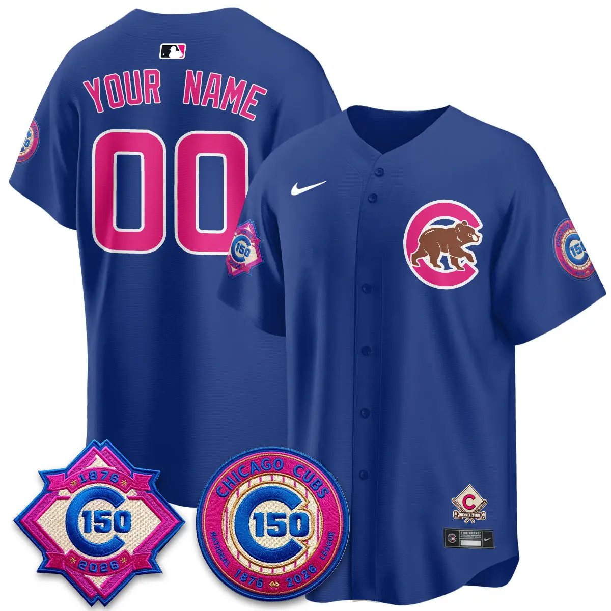 CHC x "Graduation" Vapor Limited Custom Jersey - Stitched by Chicago Cubs