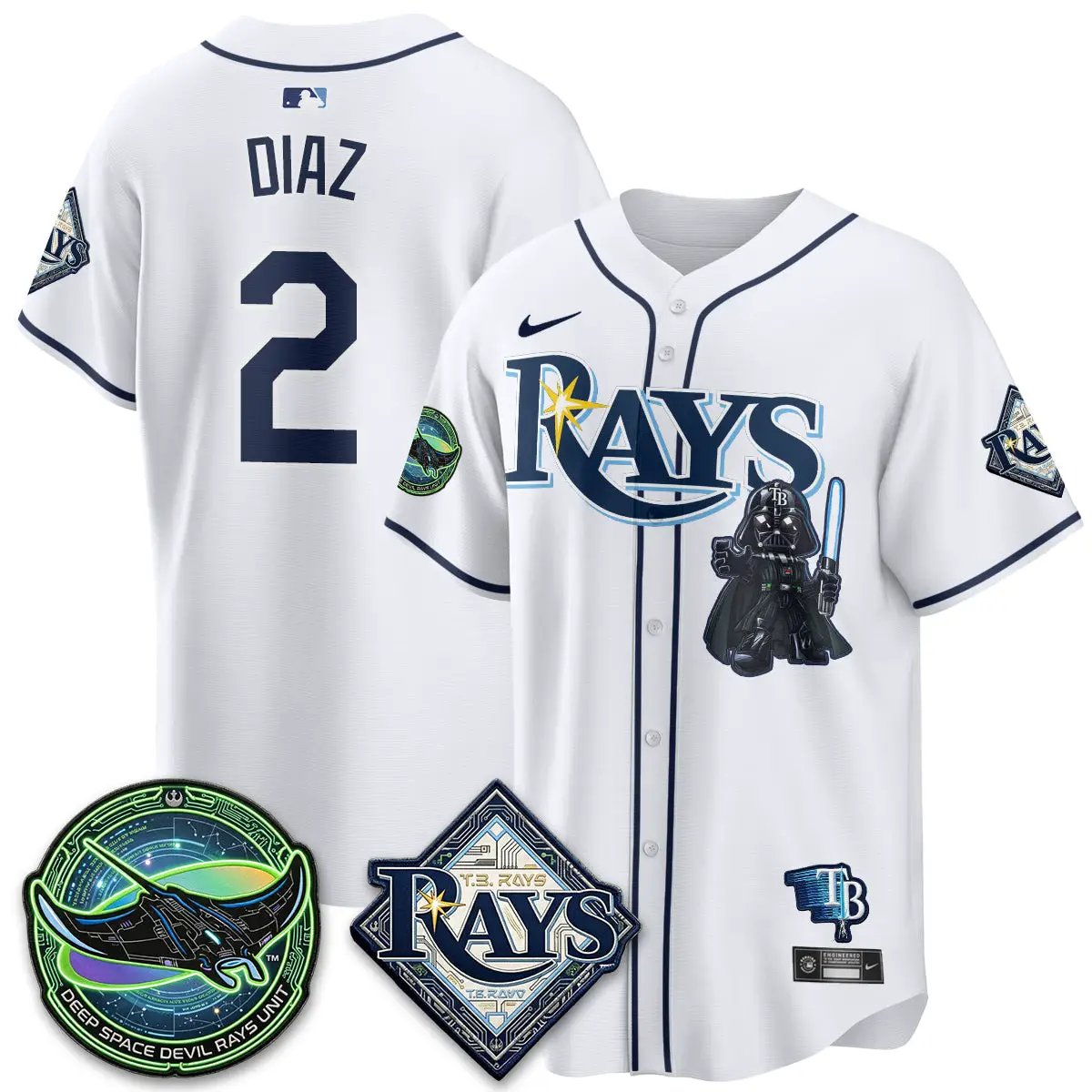 TB x SW Vapor Limited Jersey - Stitched by Tampa Bay Rays