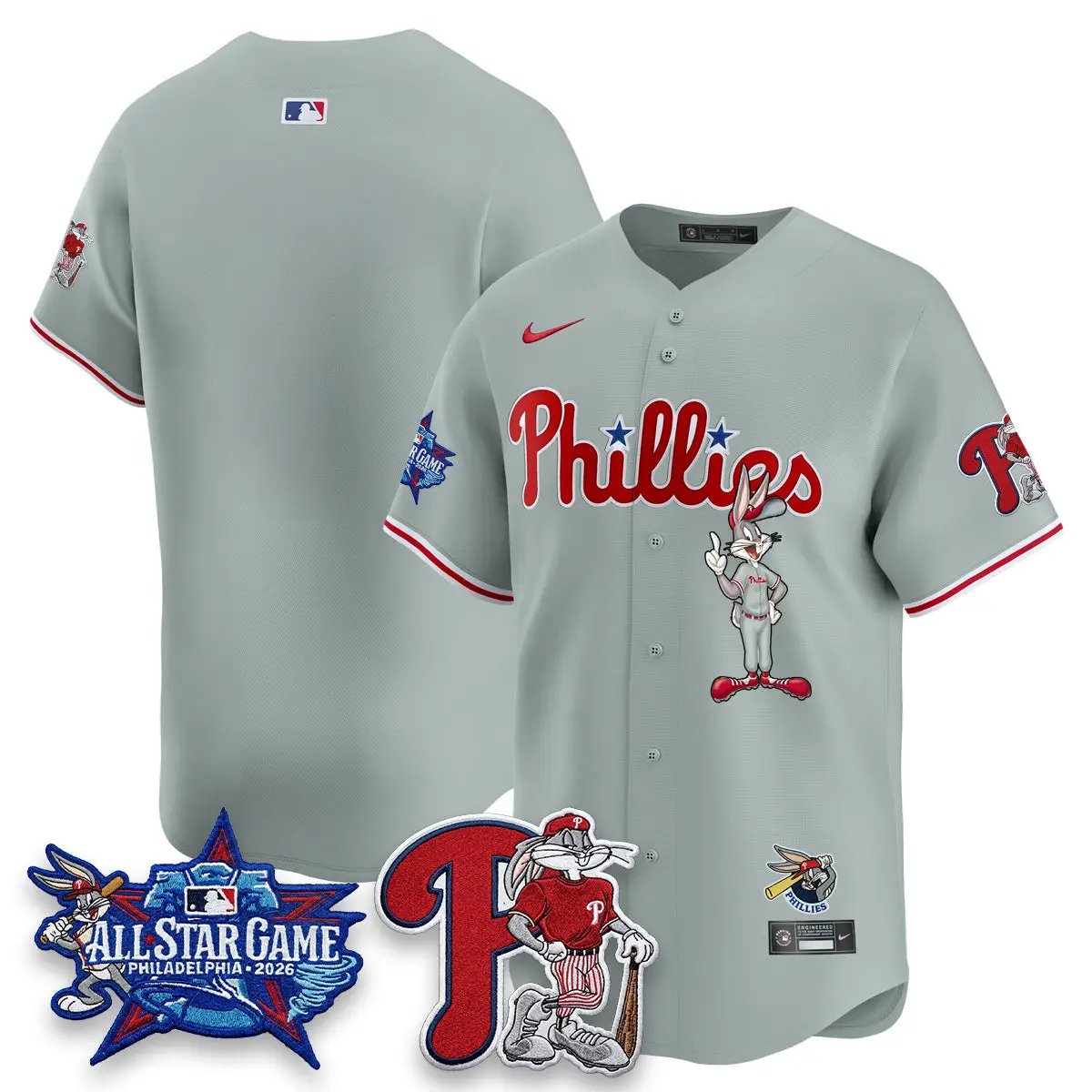 Philadelphia Phillies x Bunny Vapor Premier Limited Jersey - Stitched by Philadelphia Phillies