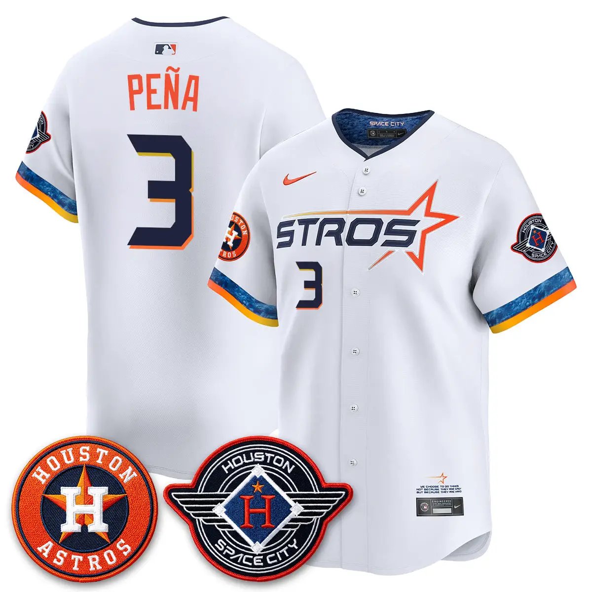 HOU 2026 Space City Vapor Limited Jersey - All Stitched by Houston Astros
