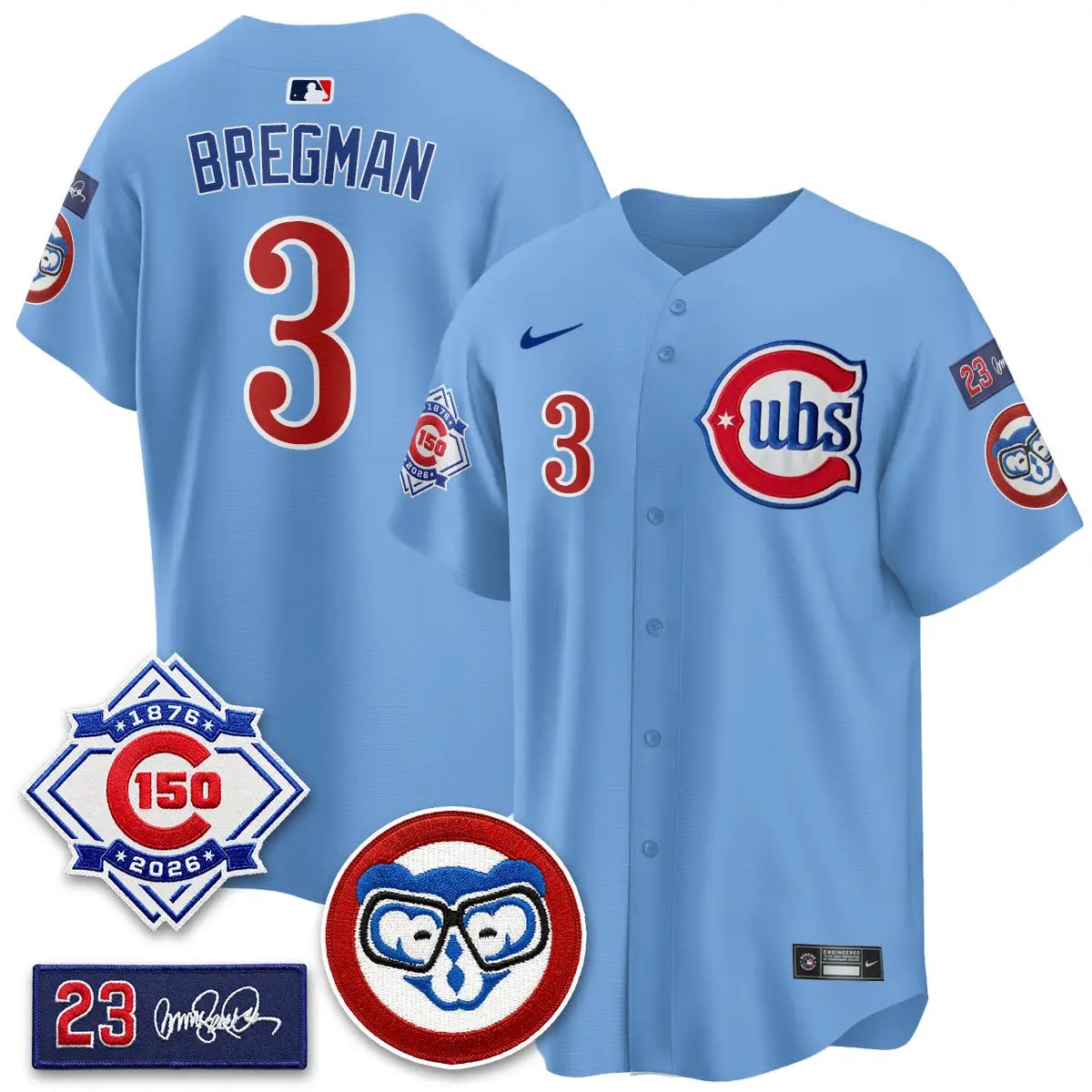 CHC 150th Anniversary Holy Cow Vapor Premier Limited Jersey - All Stitched by Chicago Cubs