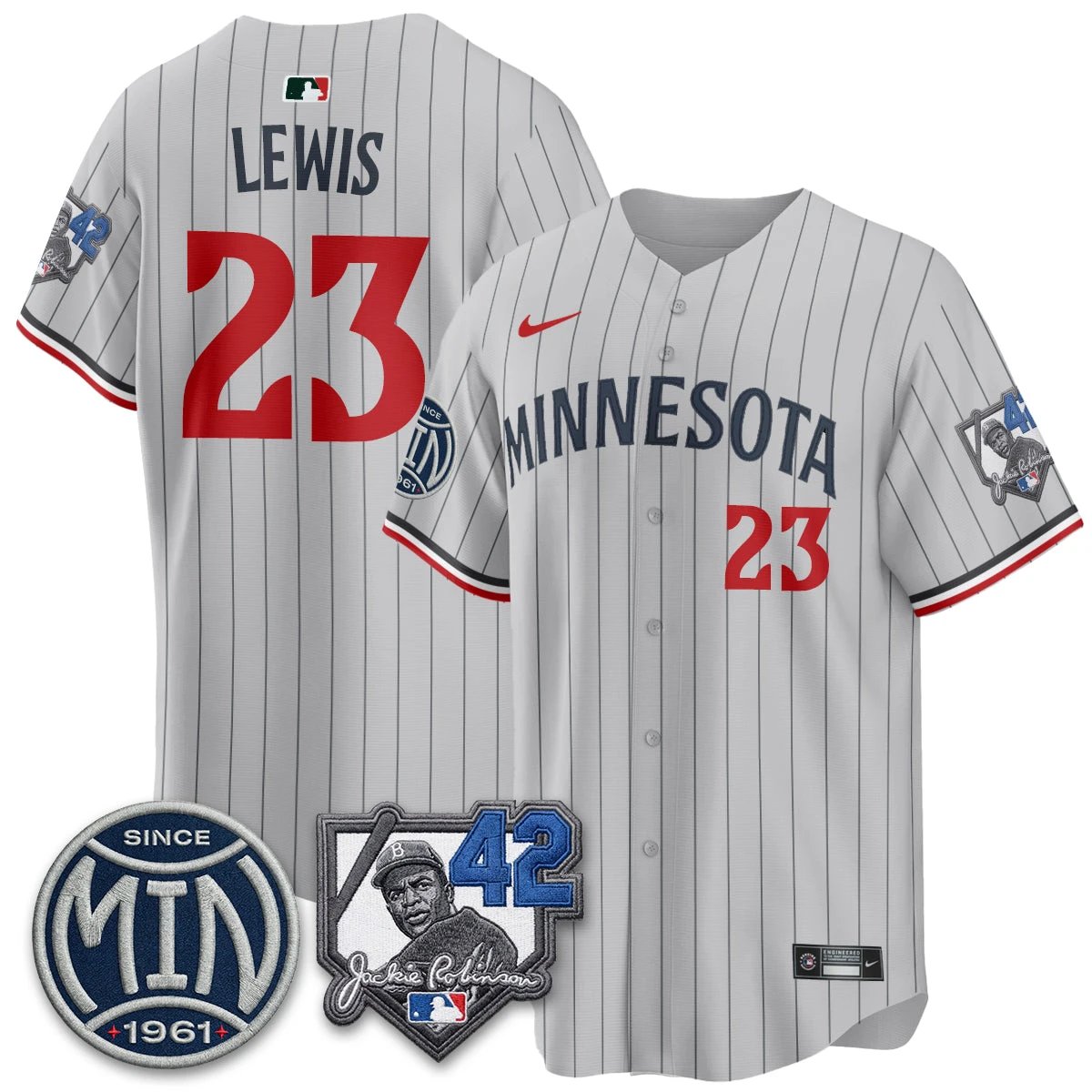 Minnesota Twins 2026 Jackie Robinson Day Vapor Limited Jersey - All Stitched by Minnesota Twins