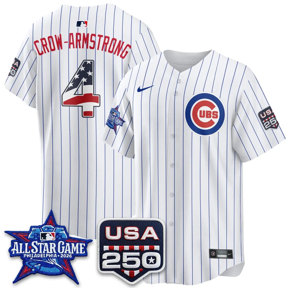 CHC 2026 All Star Edition Vapor Jersey - Stitched by Chicago Cubs