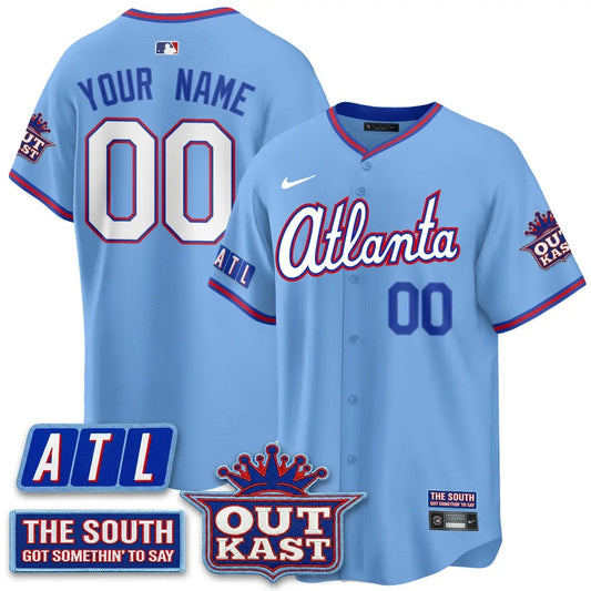 ATL 2026 City Connect Vapor Limited Custom Jersey - All Stitched V3 by Atlanta Braves