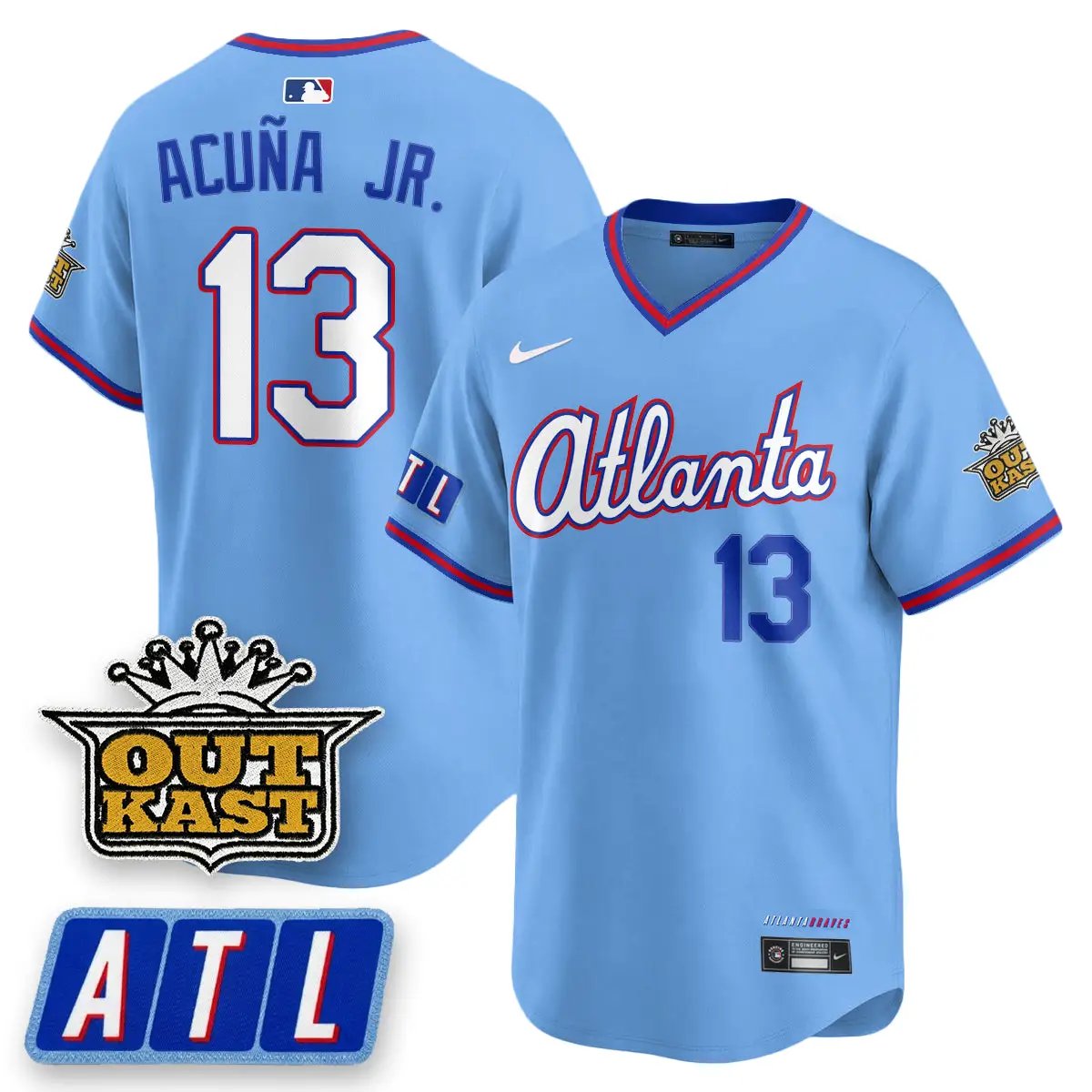 ATL 2026 City Connect x Outkast Patch Vapor Limited Jersey - All Stitched by Atlanta Braves