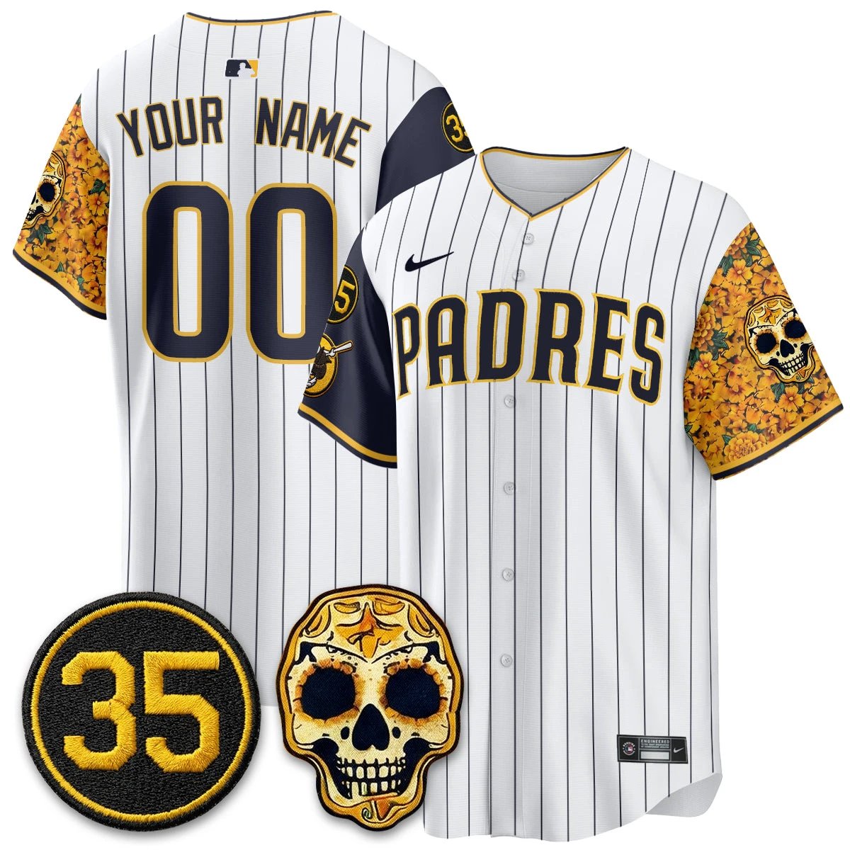 San Diego Padres 2026 City Connect - Remembering Randy Jones Vapor Limited Custom Jersey - All Stitched by San Diego Padres