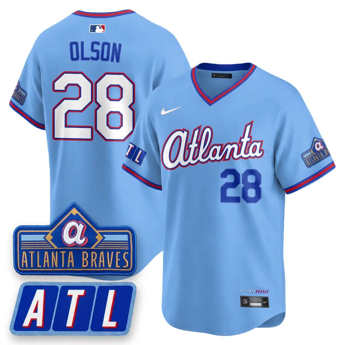 ATL 2026 City Connect Vapor Limited Jersey - All Stitched by Atlanta Braves