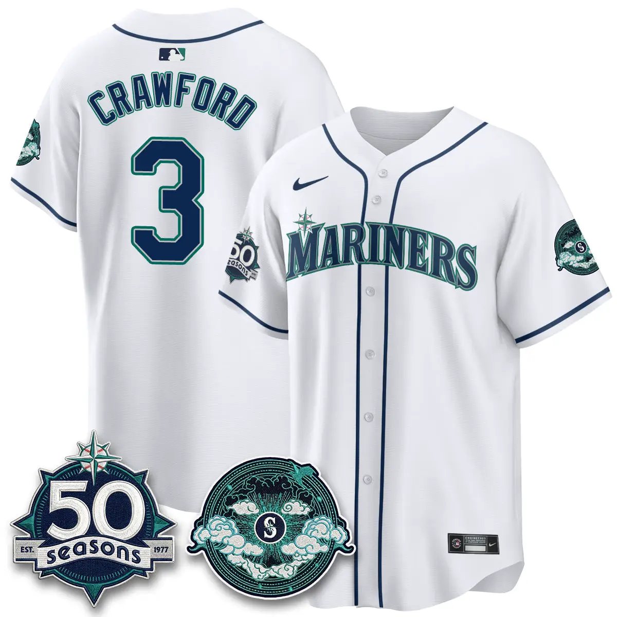 SEA x FW Night Limited Jersey - All Stitched by Seattle Mariners