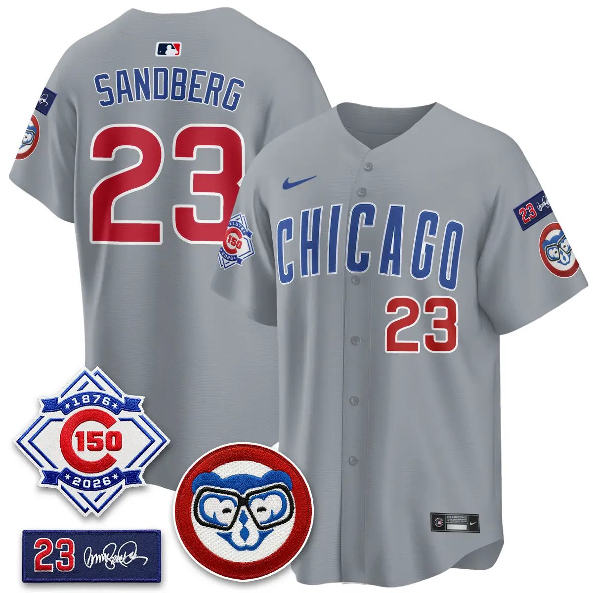 CHC 150th Anniversary Holy Cow Vapor Premier Limited Jersey - All Stitched by Chicago Cubs