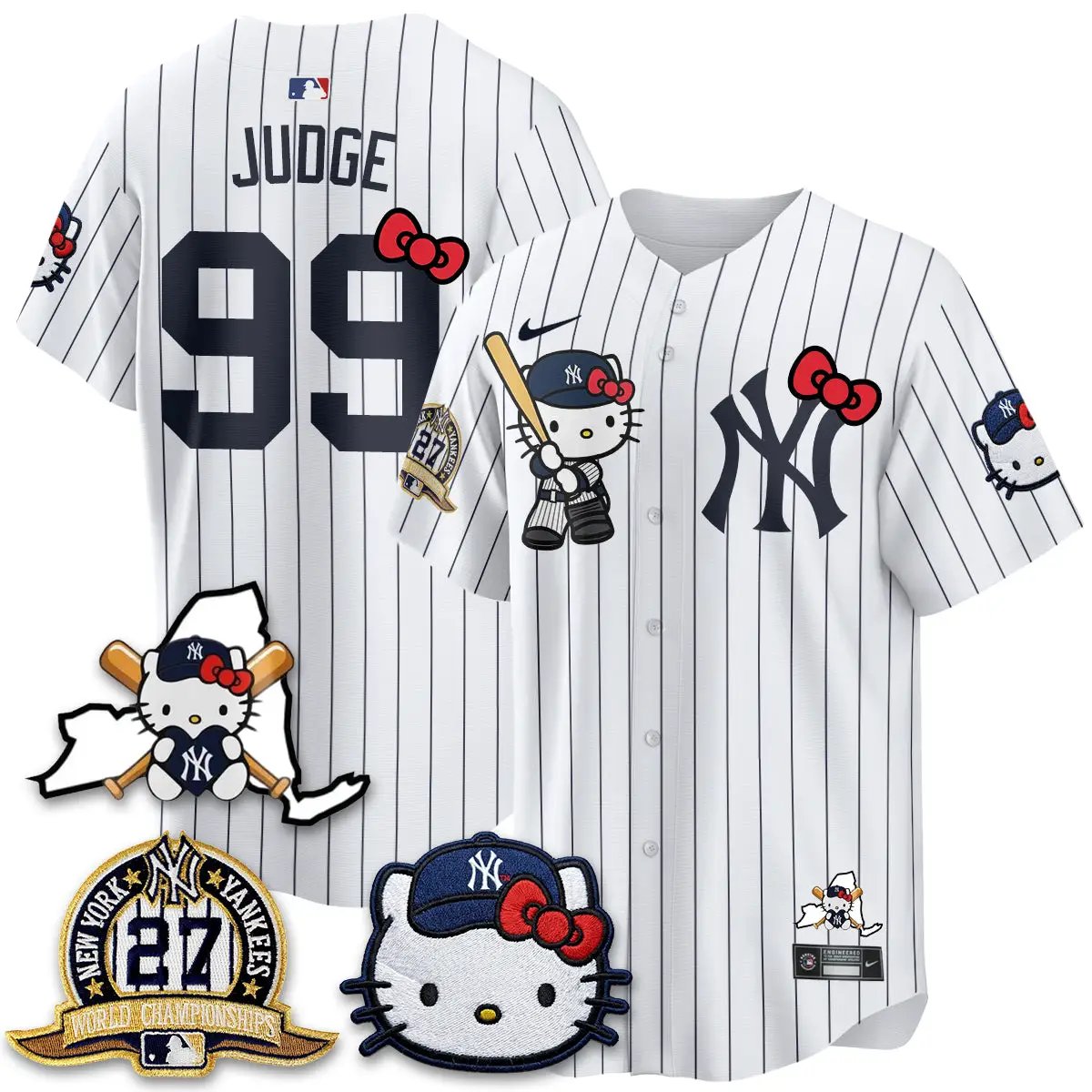 NYY Meow KT 2026 Vapor Limited Jersey - All Stitched by New York Yankees