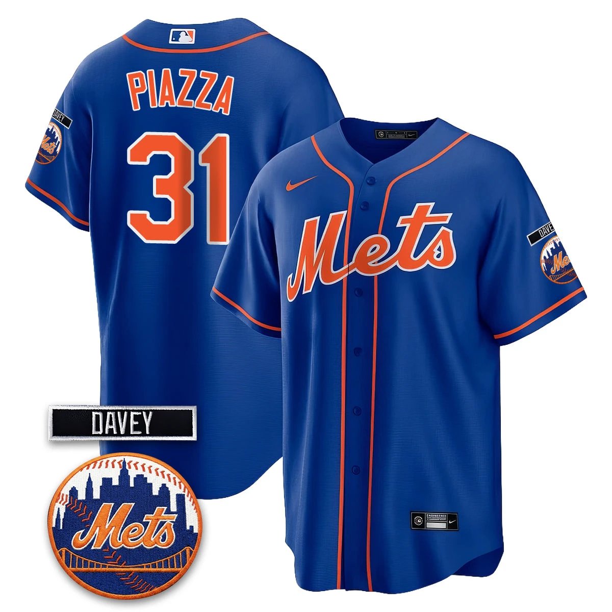 NYM 2026 Davey Johnson Memorial Vapor Limited Jersey - All Stitched by New York Mets