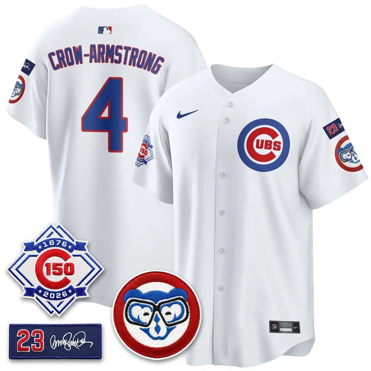 CHC 150th Anniversary Holy Cow Vapor Premier Limited Jersey - All Stitched by Chicago Cubs
