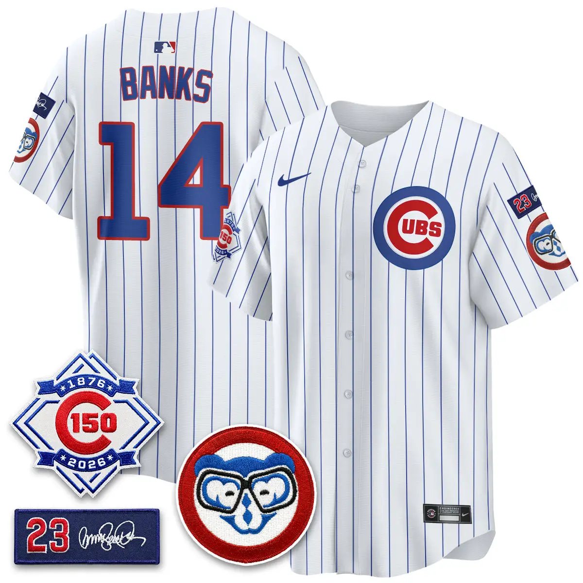 CHC 150th Anniversary Holy Cow Vapor Premier Limited Jersey - All Stitched by Chicago Cubs