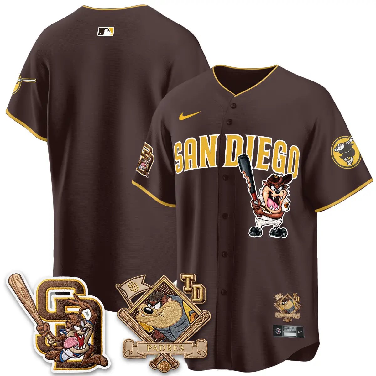 SD x Cat 2026 Vapor Limited Jersey - Stitched by San Diego Padres