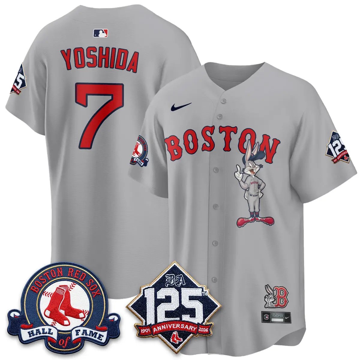 BOS x Bunny Vapor Premier Limited Jersey - Stitched by Boston Red Sox