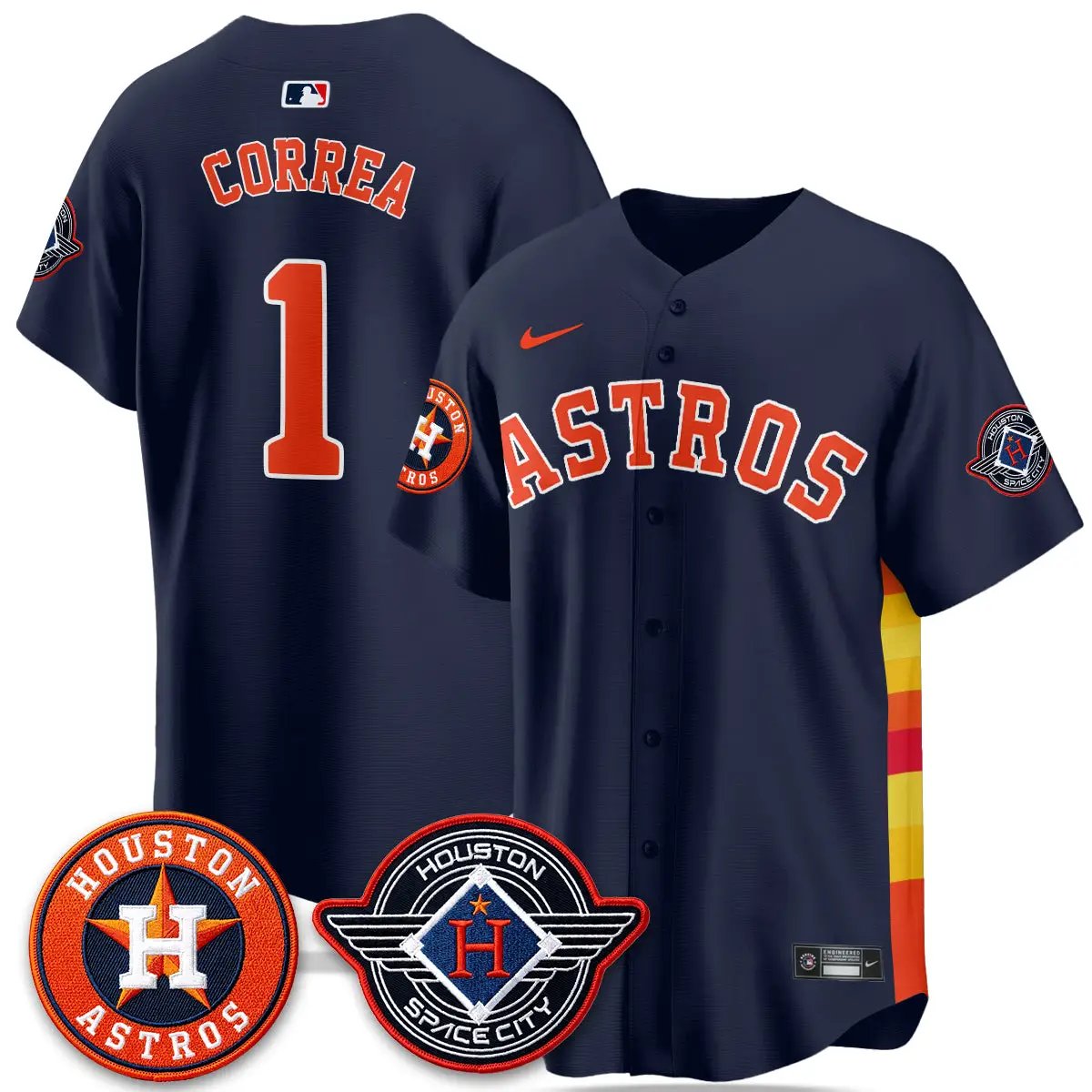 HOU 2026 Space City Vapor Limited Jersey - All Stitched by Houston Astros
