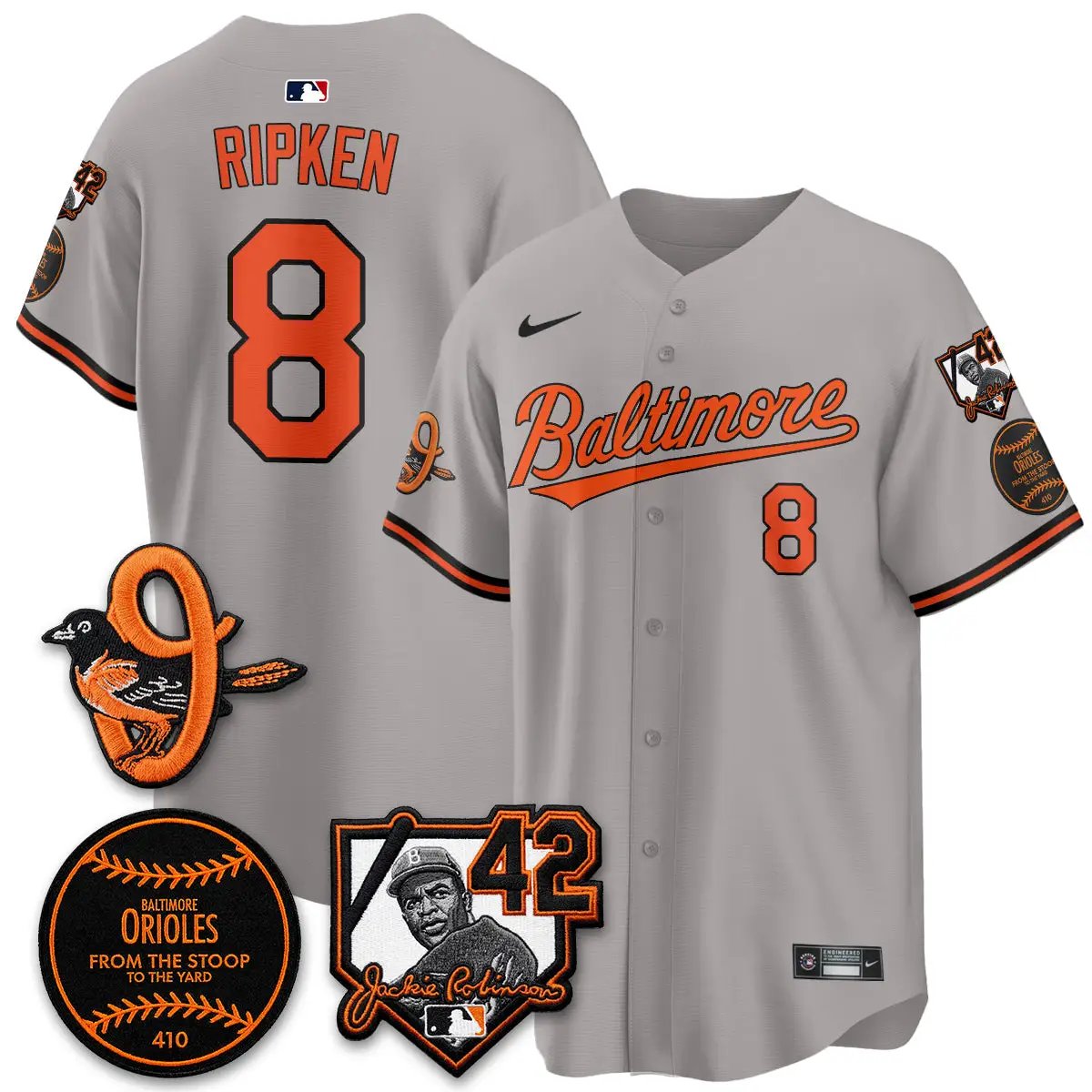 Baltimore Orioles 2026 Jackie Robinson Day Vapor Limited Jersey - All Stitched by Baltimore Orioles