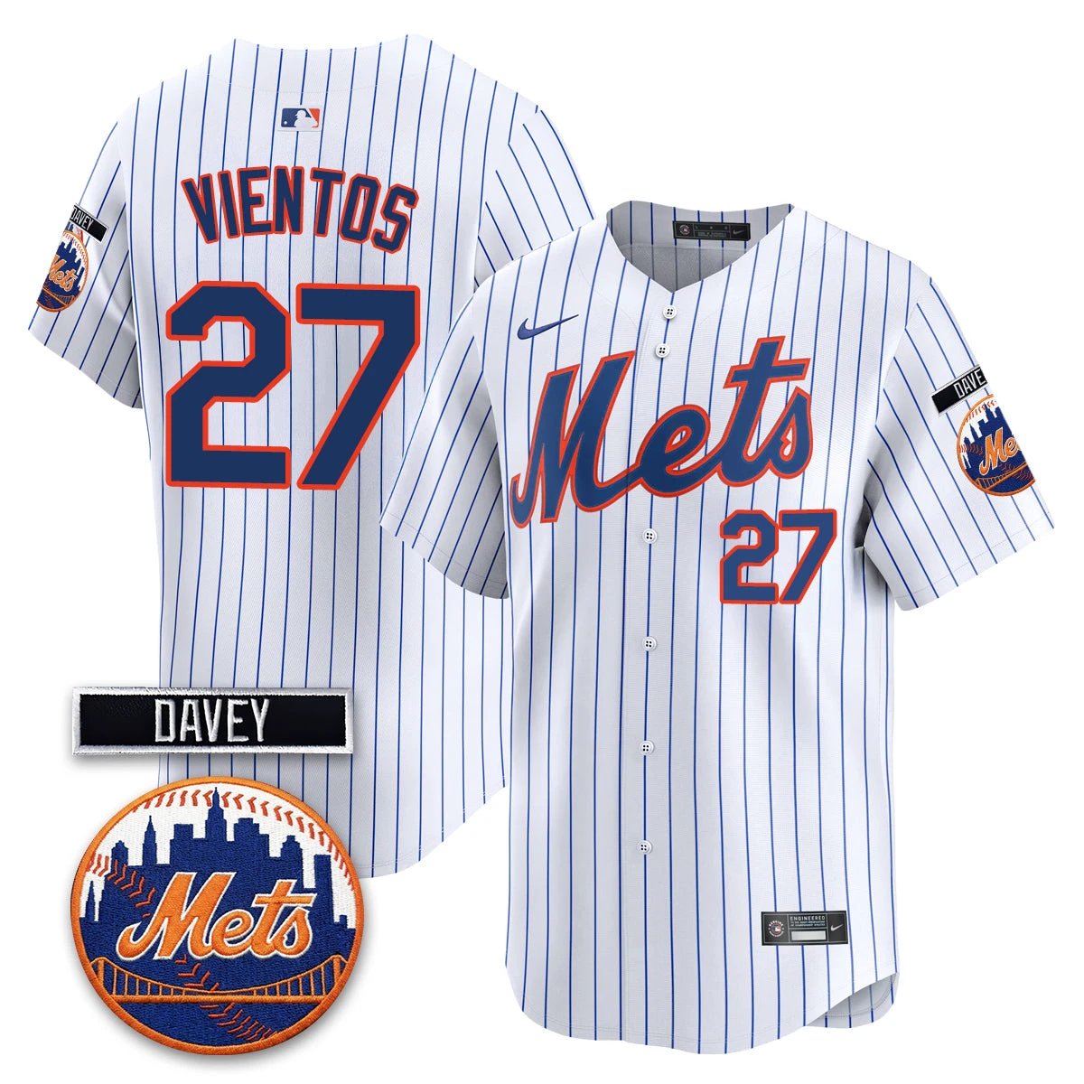 NYM 2026 Davey Johnson Memorial Vapor Limited Jersey - All Stitched by New York Mets