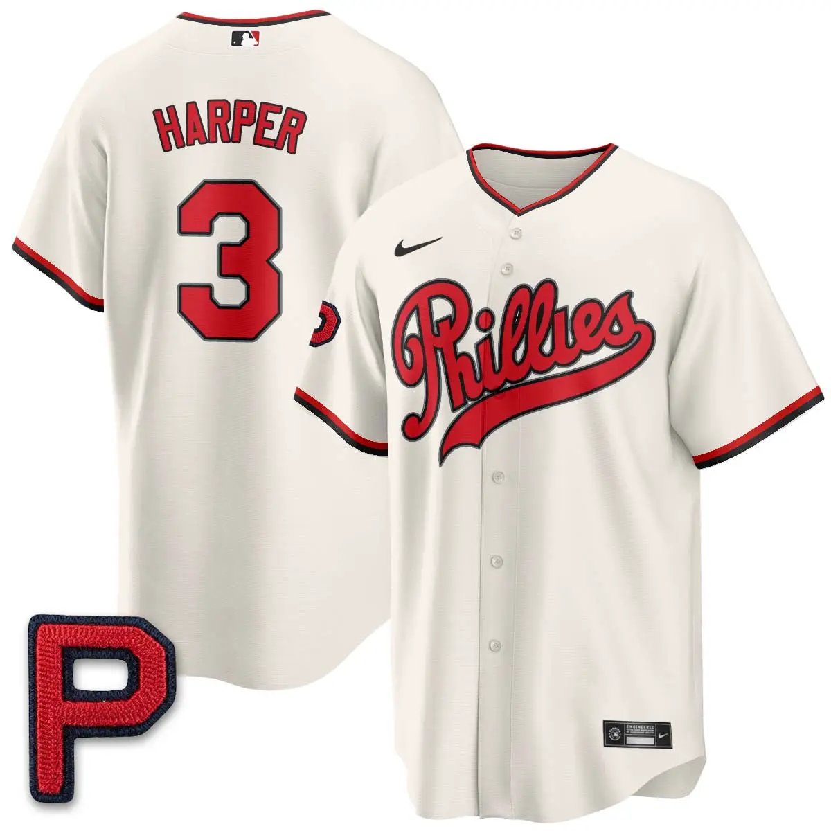 PHI 2026 Field of Dreams Stadium Vapor Jersey V2 - Stitched by Philadelphia Phillies