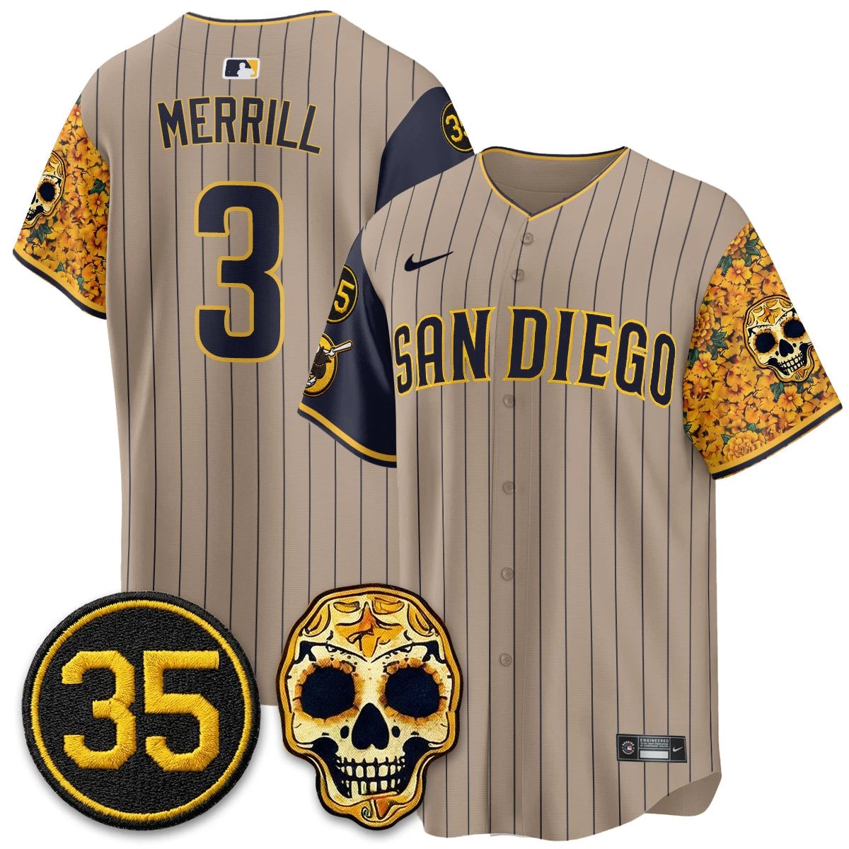 San Diego Padres 2026 City Connect - Remembering Randy Jones Vapor Limited Jersey - All Stitched by San Diego Padres
