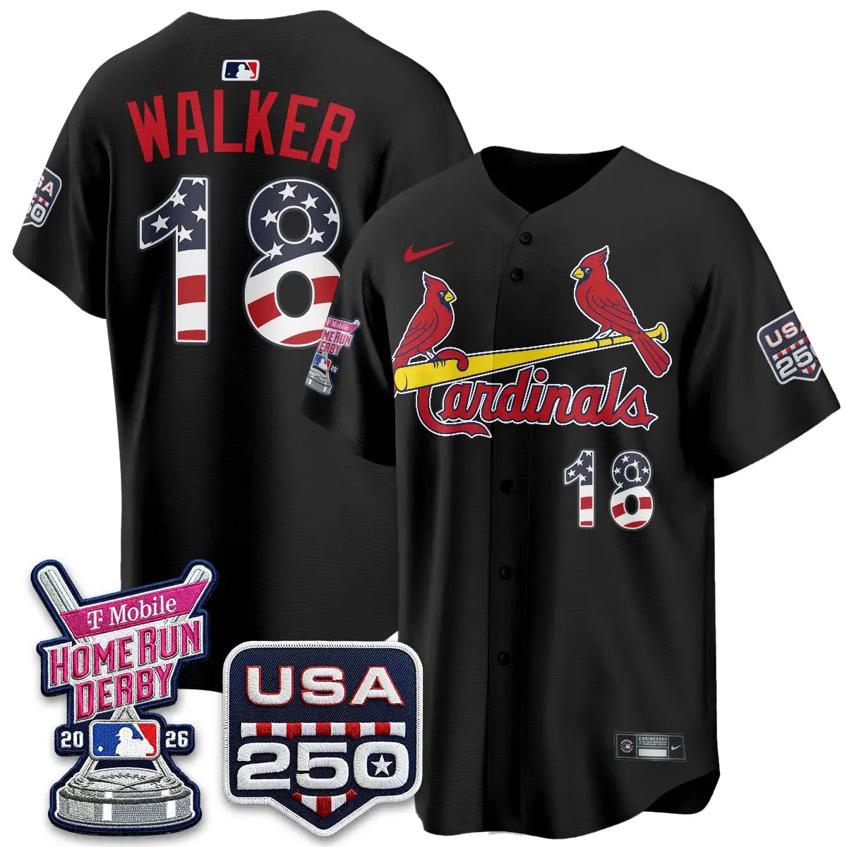 The Lou 2026 Power Derby Champion Jersey - Stitched by St. Louis Cardinals