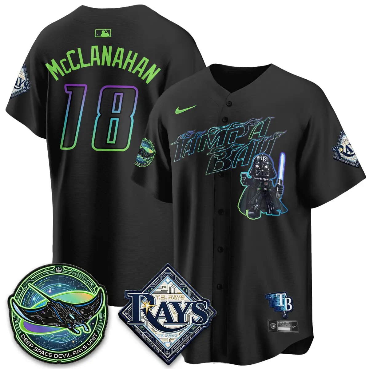TB x SW Vapor Limited Jersey - Stitched by Tampa Bay Rays