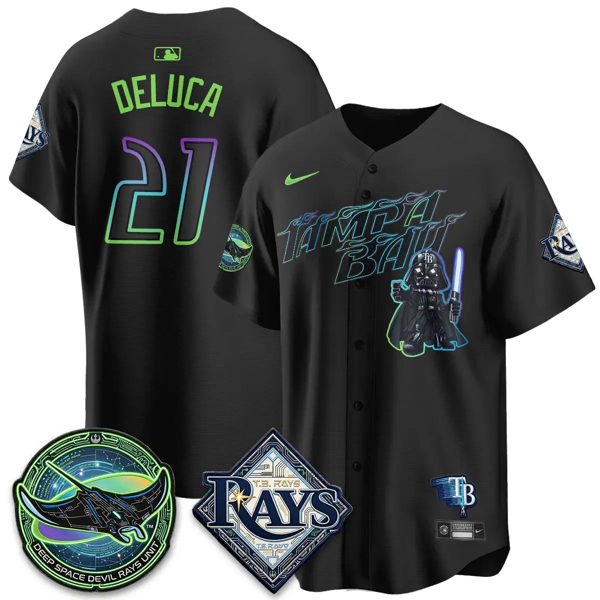 TB x SW Vapor Limited Jersey - Stitched by Tampa Bay Rays