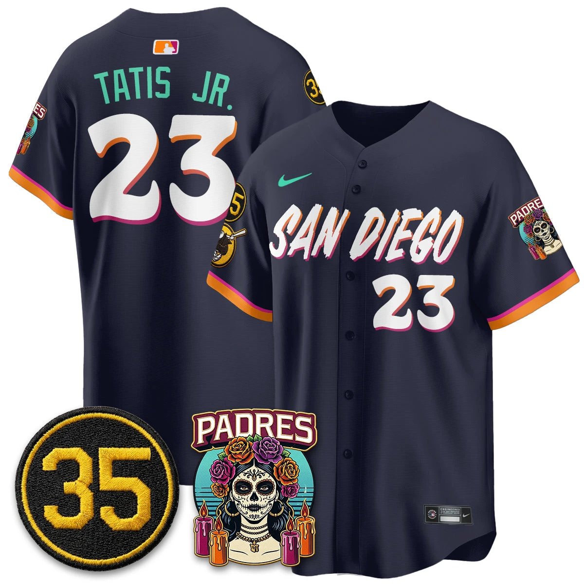 San Diego Padres 2026 City Connect - Remembering Randy Jones Vapor Limited Jersey - All Stitched by San Diego Padres