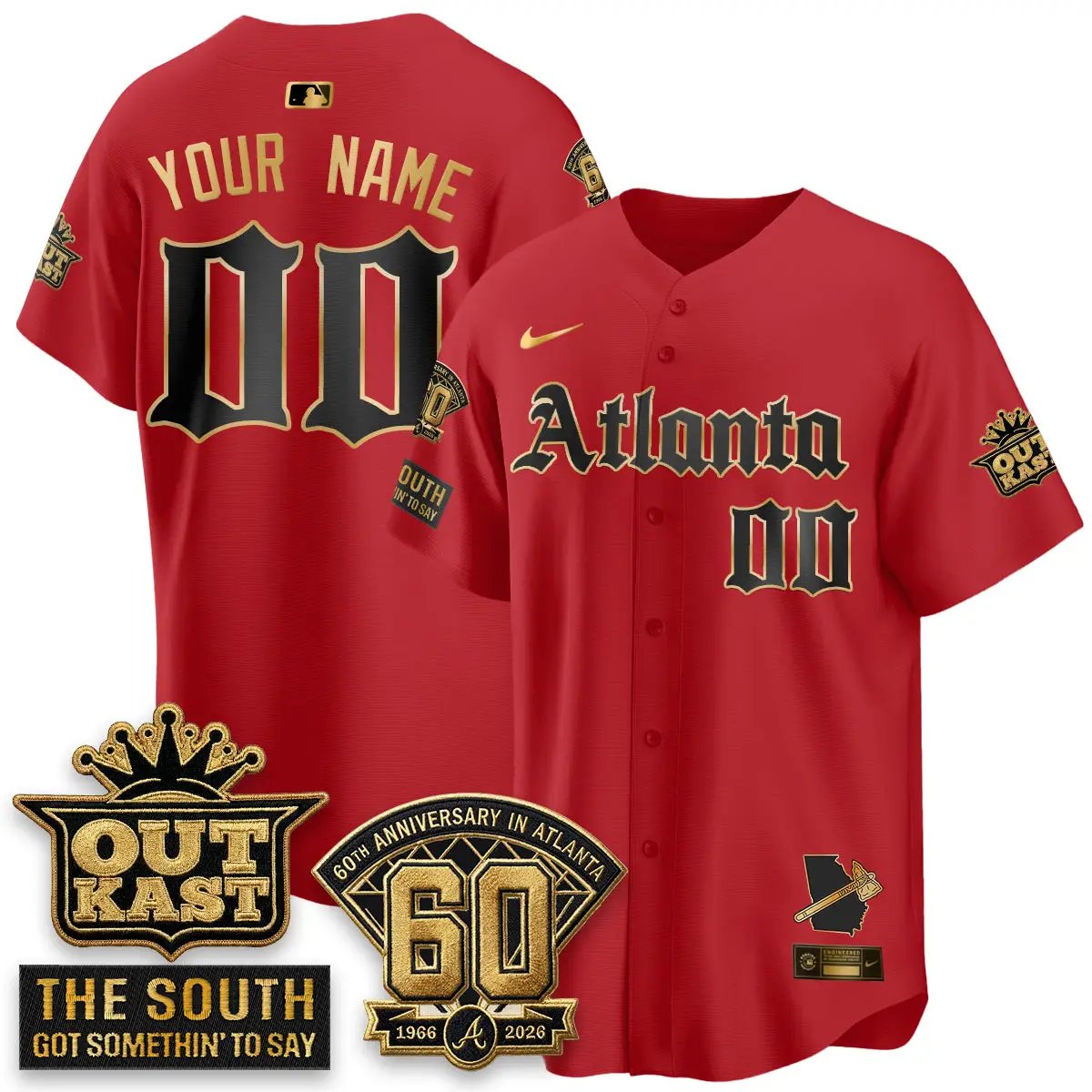 Atlanta Braves 2026 Gothic Edition Vapor Limited Custom Jersey - All Stitched by Atlanta Braves