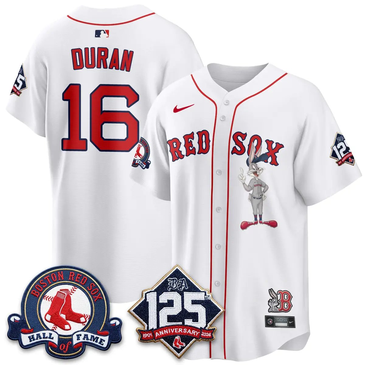 BOS x Bunny Vapor Premier Limited Jersey - Stitched by Boston Red Sox