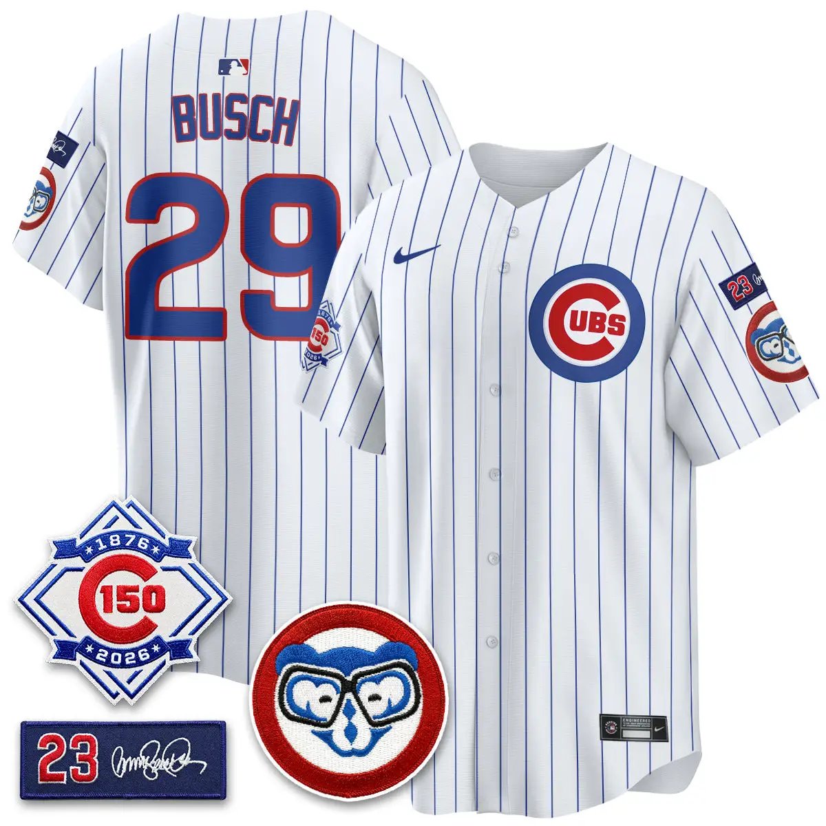 CHC 150th Anniversary Holy Cow Vapor Premier Limited Jersey - All Stitched by Chicago Cubs