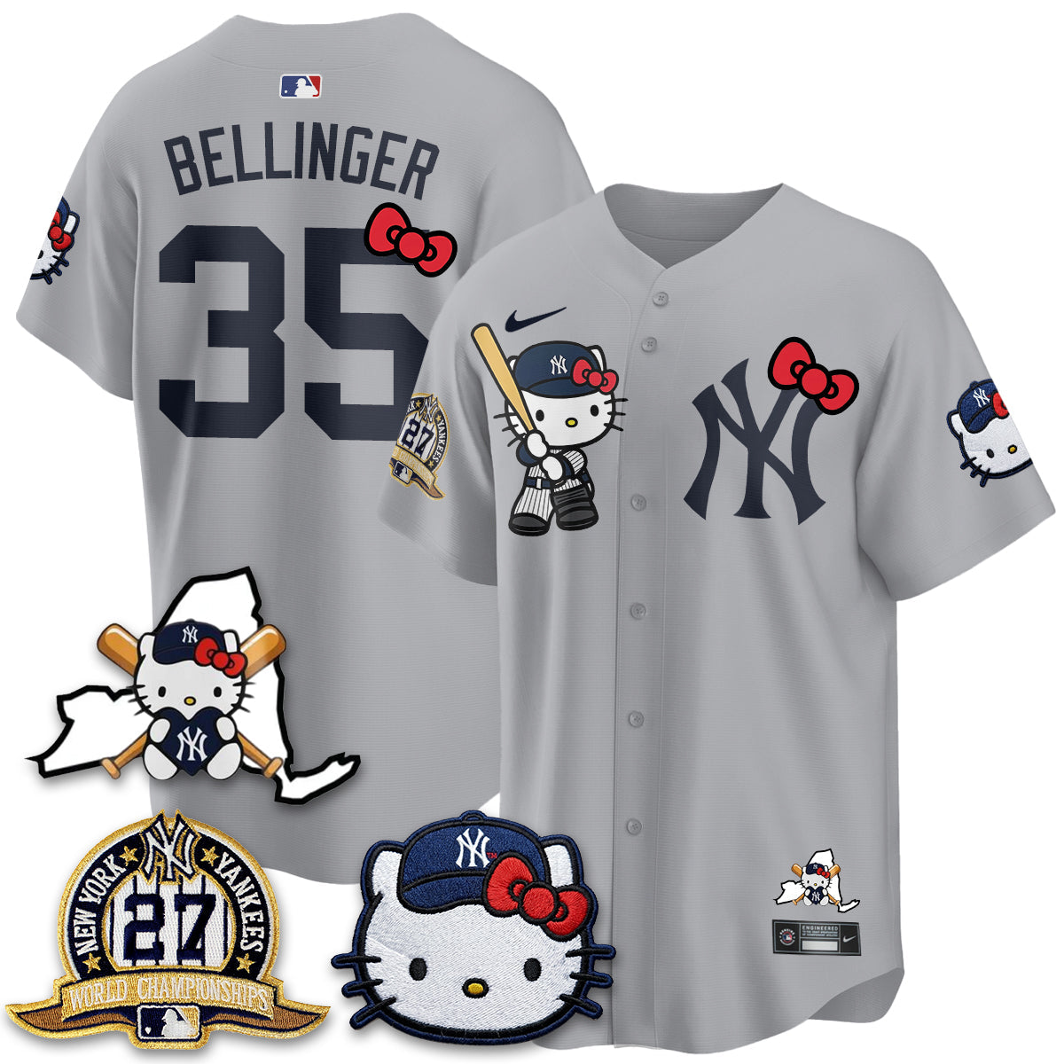 NYY Meow KT 2026 Vapor Limited Jersey - All Stitched by New York Yankees