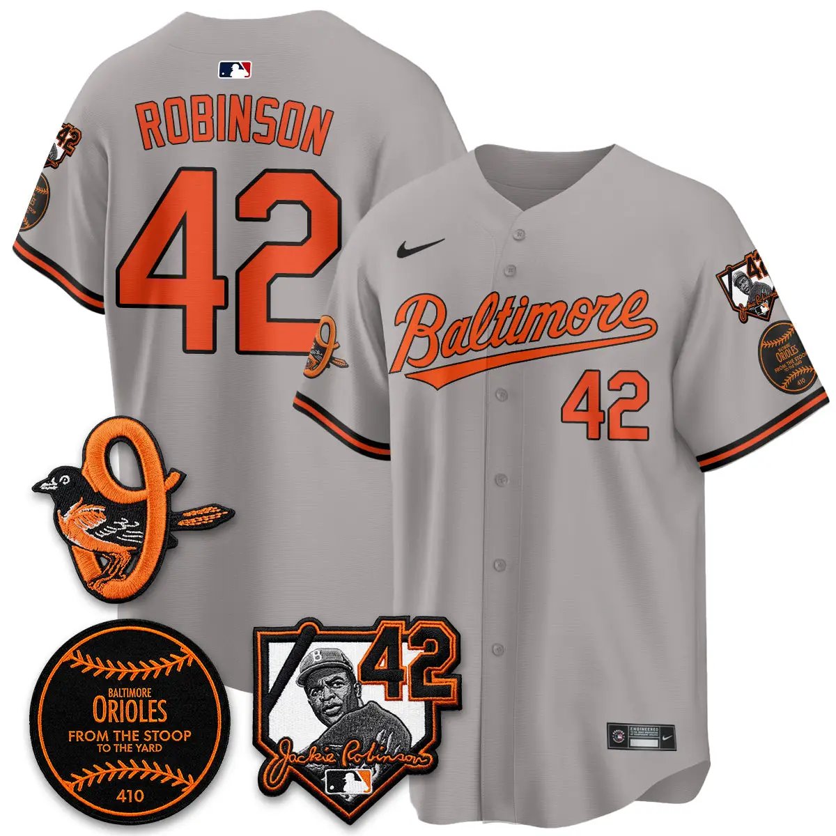 Baltimore Orioles 2026 Jackie Robinson Day Vapor Limited Jersey - All Stitched by Baltimore Orioles