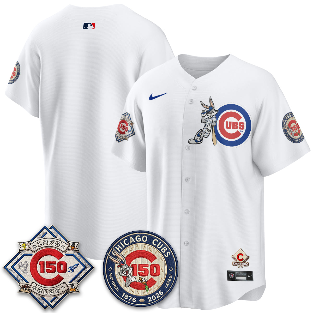 CHC x Bunny Vapor Premier Limited Jersey - Stitched by Chicago Cubs
