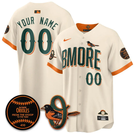 Baltimore Orioles 2026 City Connect Vapor Premier Limited Custom Jersey - All Stitched - V3 by Baltimore Orioles