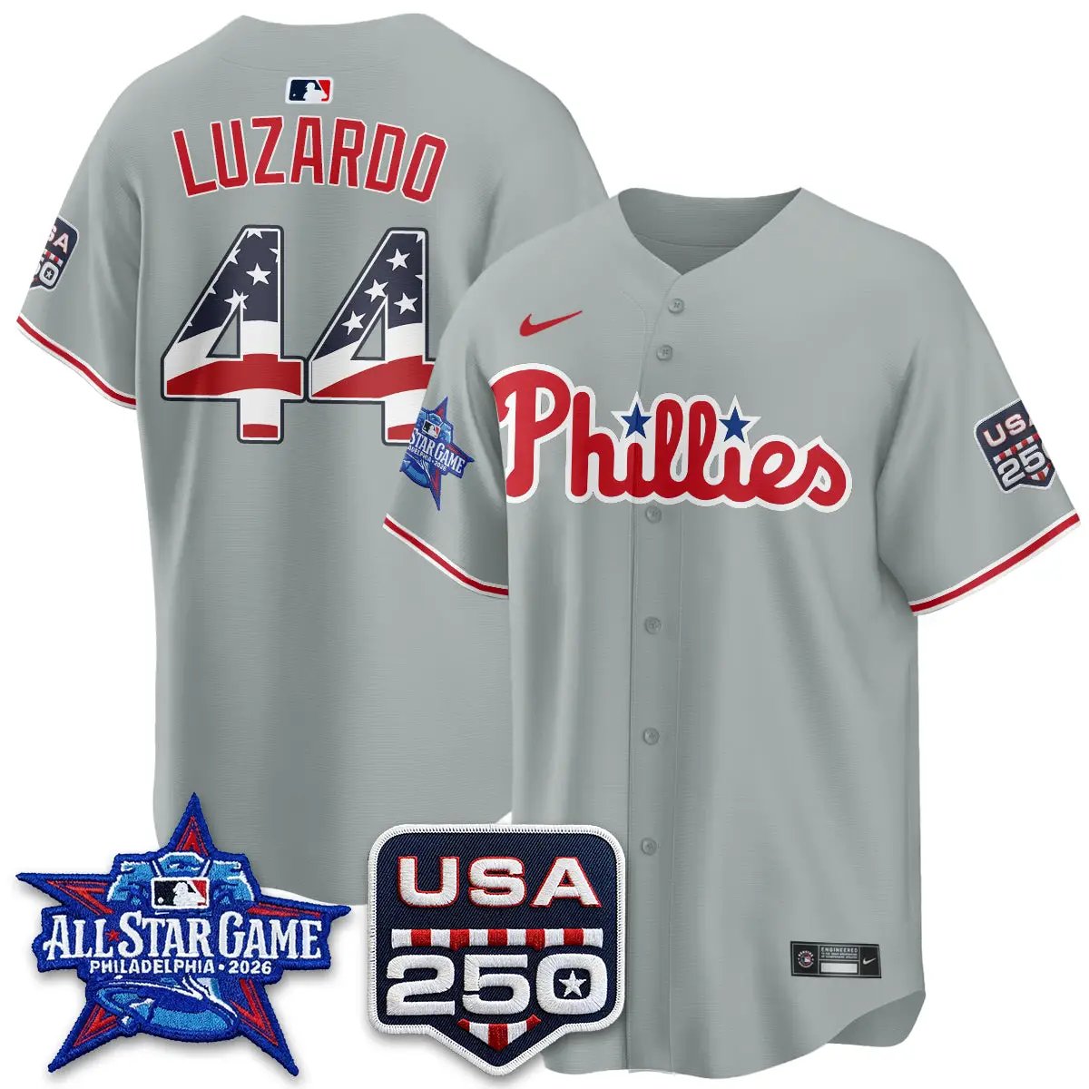 PHI 2026 All Star Edition Vapor Jersey - Stitched by Philadelphia Phillies