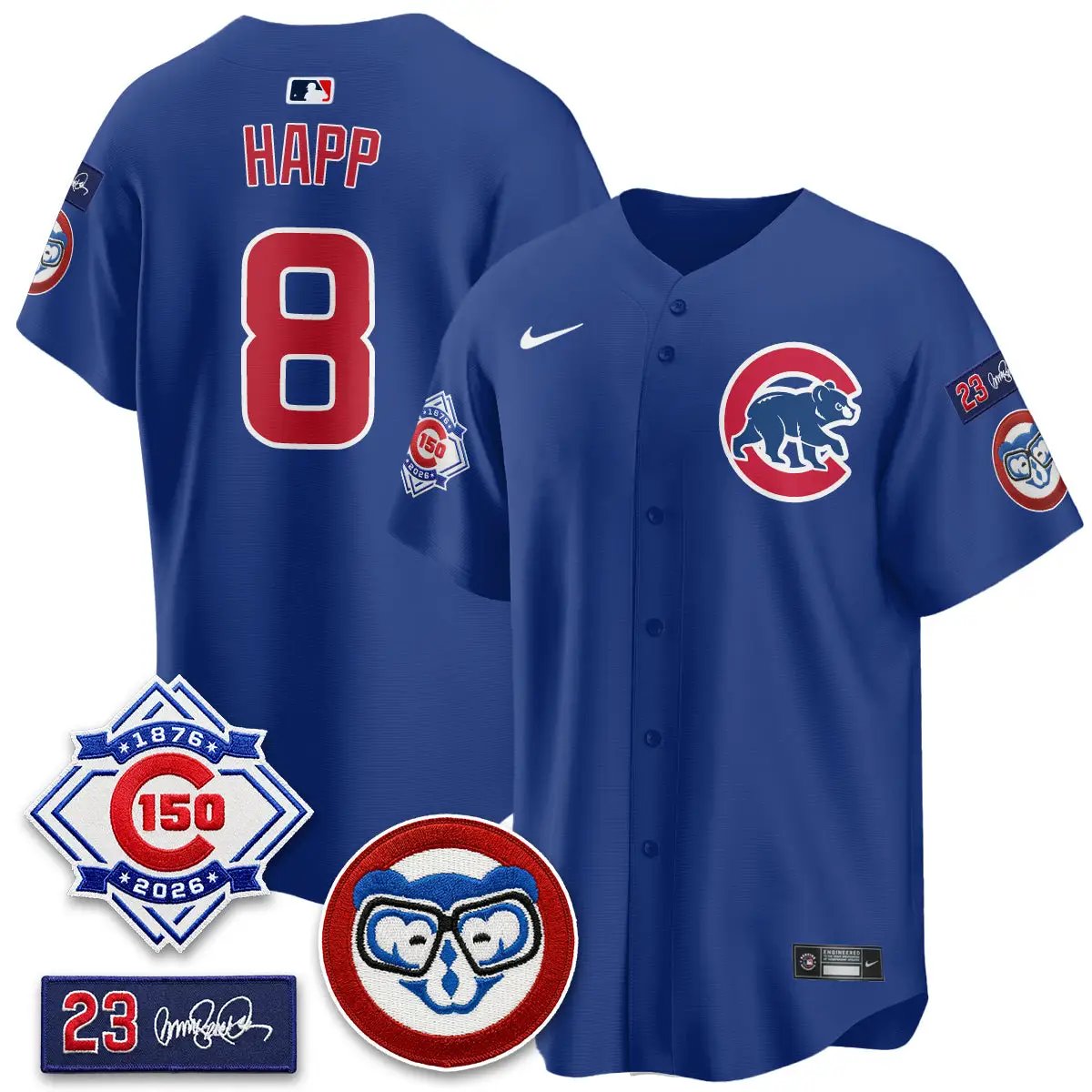 CHC 150th Anniversary Holy Cow Vapor Premier Limited Jersey - All Stitched by Chicago Cubs