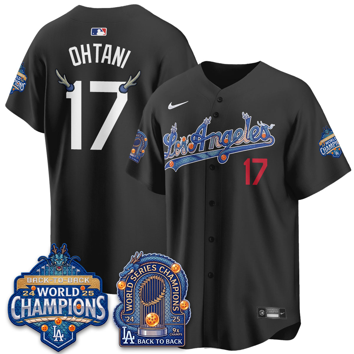 LAD x DB Night 2026 Vapor Jersey - Stitched by Los Angeles Dodgers