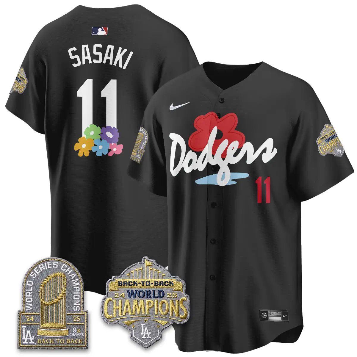 LAD Gallery Foundation Vapor Limited Jersey - All Stitched by Los Angeles Dodgers