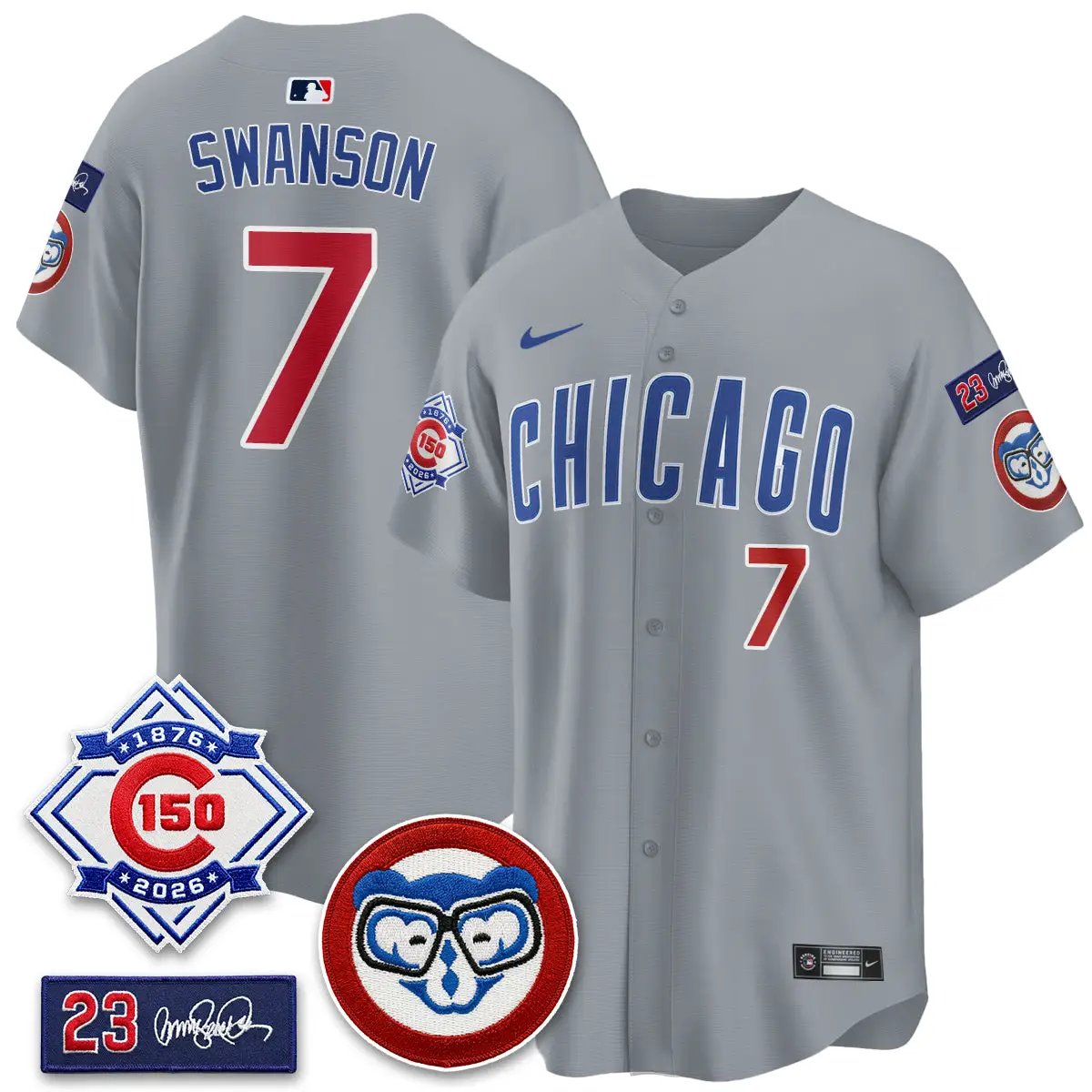 CHC 150th Anniversary Holy Cow Vapor Premier Limited Jersey - All Stitched by Chicago Cubs
