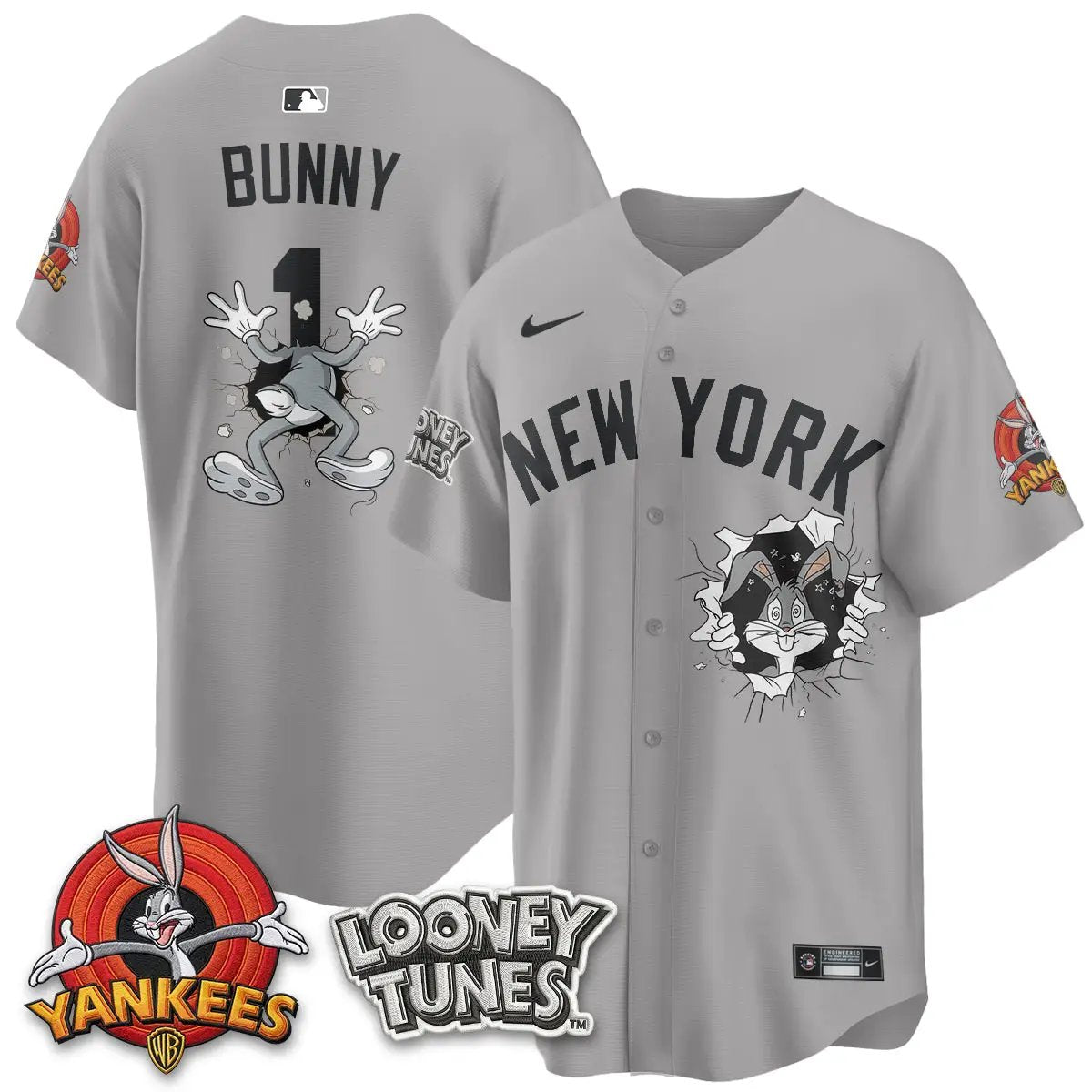 NYY x Bunny Vapor Limited Jersey V3- Printed by New York Yankees