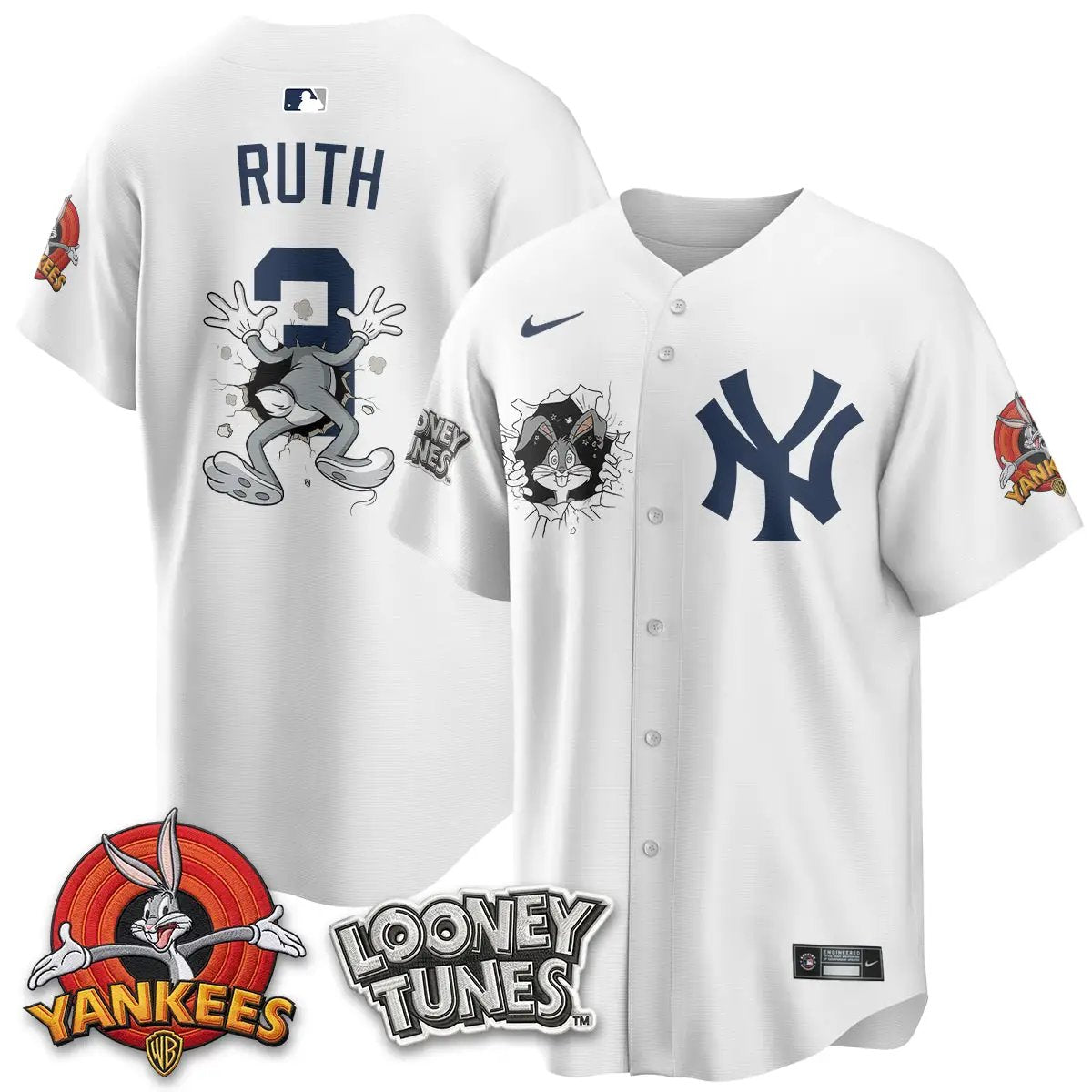 NYY x Bunny Vapor Limited Jersey V3- Printed by New York Yankees