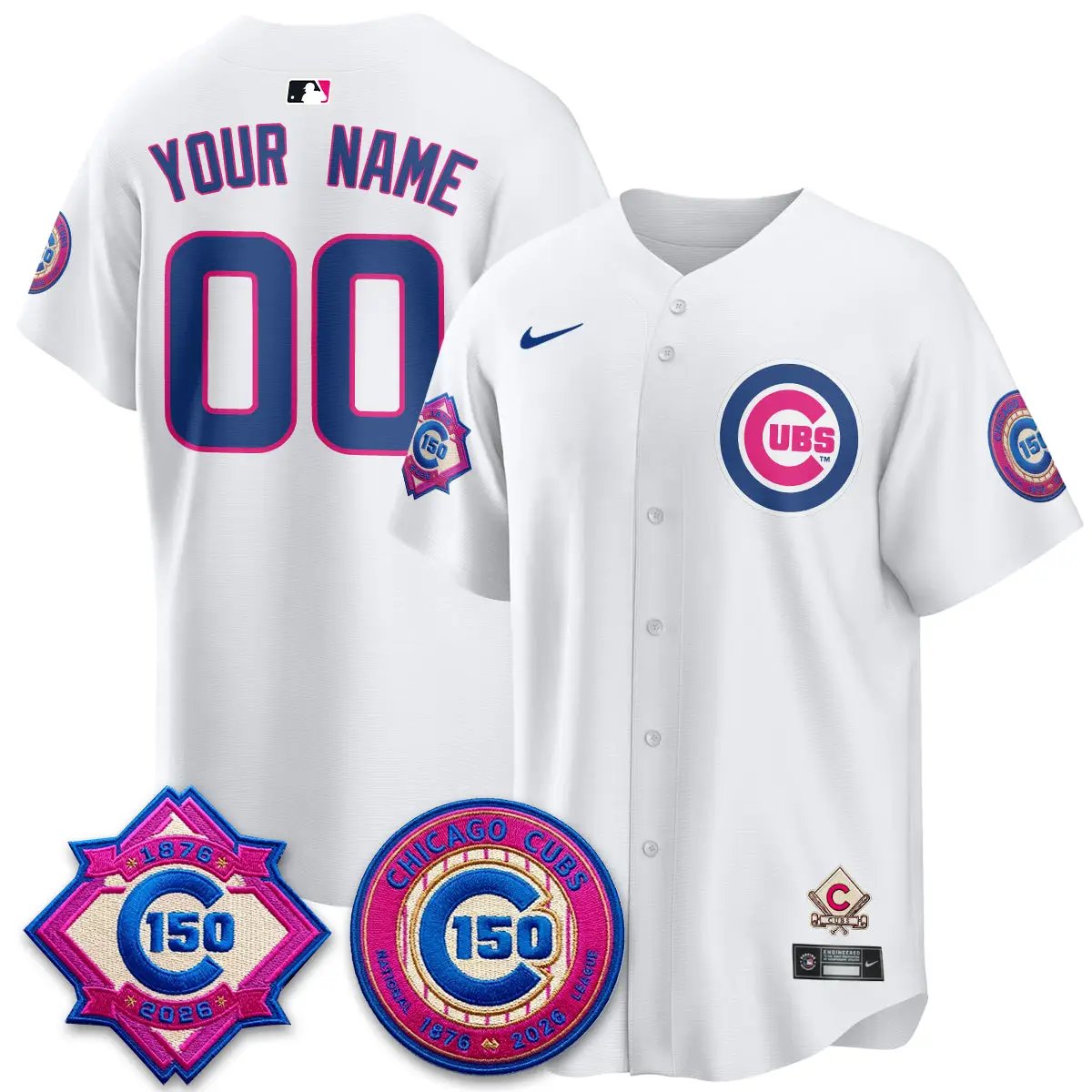 CHC x "Graduation" Vapor Limited Custom Jersey - Stitched by Chicago Cubs