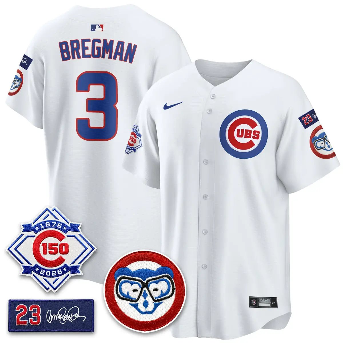 CHC 150th Anniversary Holy Cow Vapor Premier Limited Jersey - All Stitched by Chicago Cubs