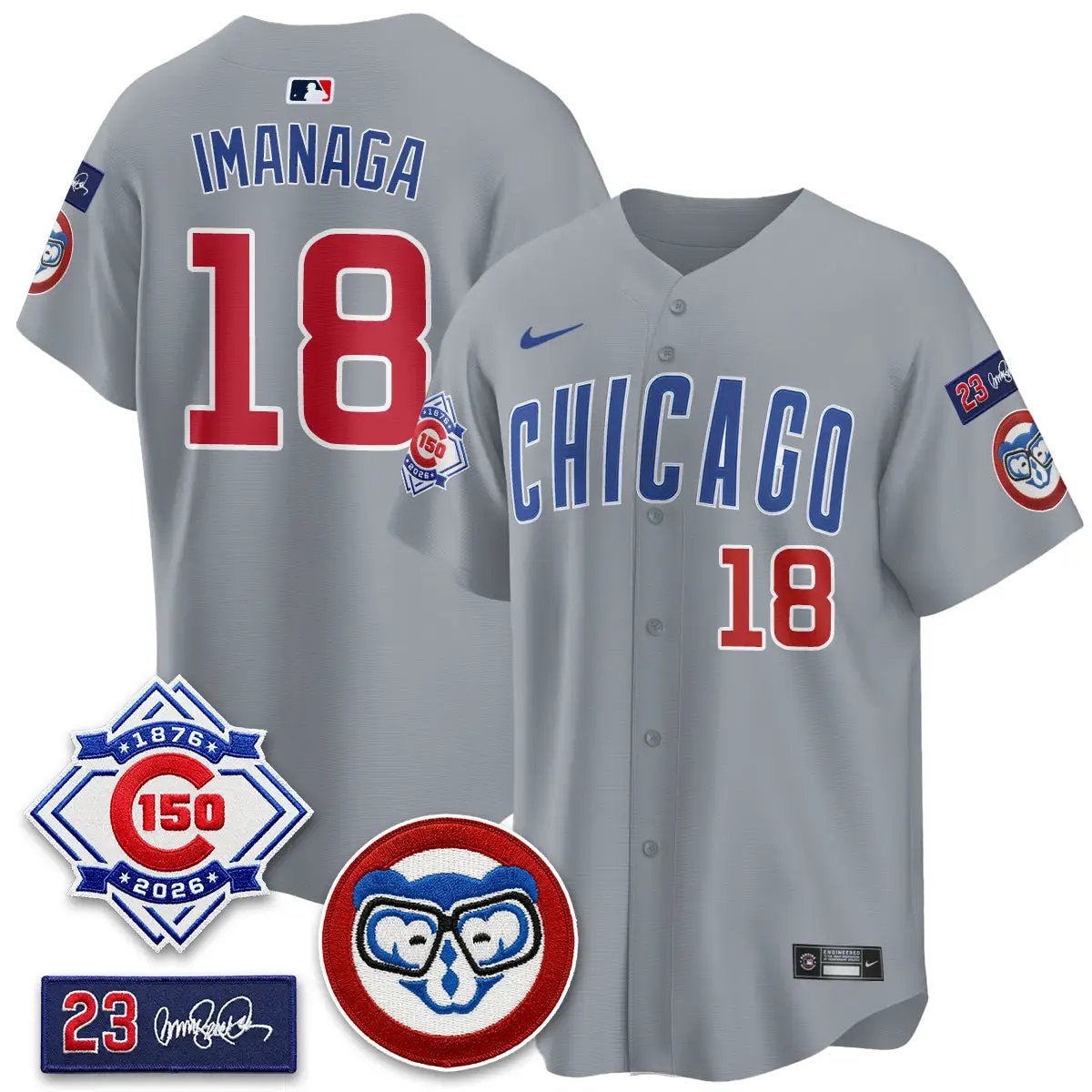 CHC 150th Anniversary Holy Cow Vapor Premier Limited Jersey - All Stitched by Chicago Cubs