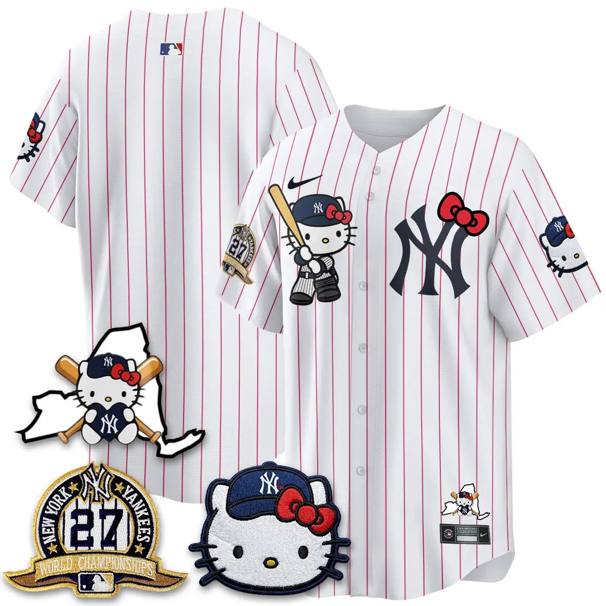 NYY Meow KT 2026 Vapor Limited Jersey - All Stitched by New York Yankees